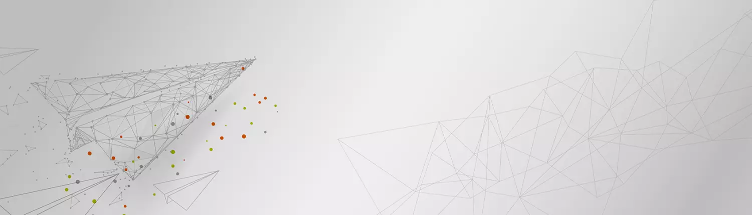 Header 3 Abstrakter Hintergrund Grün Orange Polygone-Punkte Wollenhaupt