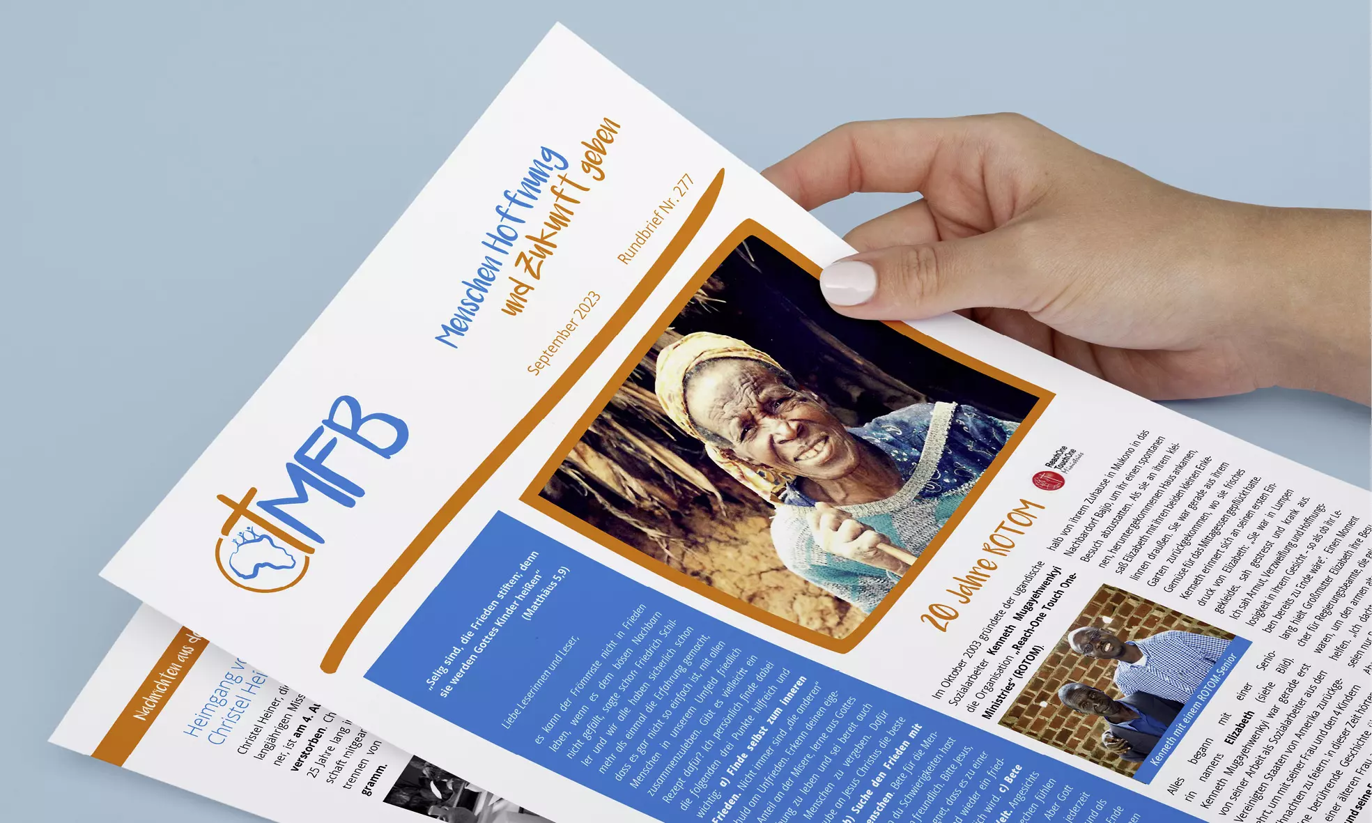 Rundbrief des Missionswerks Frohe Botschaft